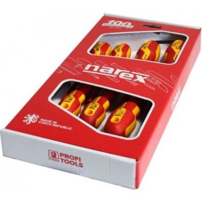 Narex Sada šroubováků 7dílná VDE 1000V ploché/křížové slim Mikov 855102 – Zbozi.Blesk.cz