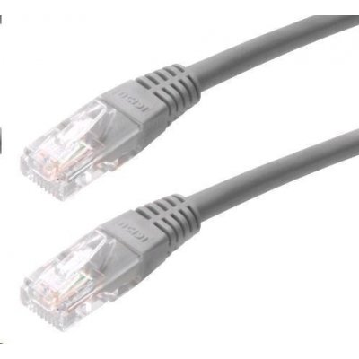 XtendLan PK_5UTP100grey Patch, Cat 5e, UTP, 10m, šedý – Zboží Mobilmania