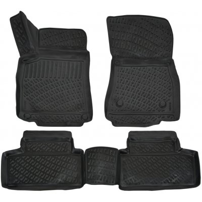 Koberce gumové J&J Automotive Mercedes-Benz GLB 2019-up 4pcs 2019 se zvýšeným okrajem | Zboží Auto