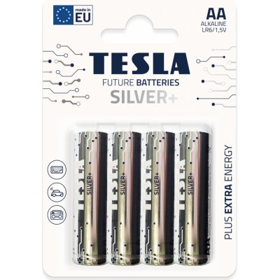 TESLA SILVER+ AA 4ks 612102700000 – Zbozi.Blesk.cz