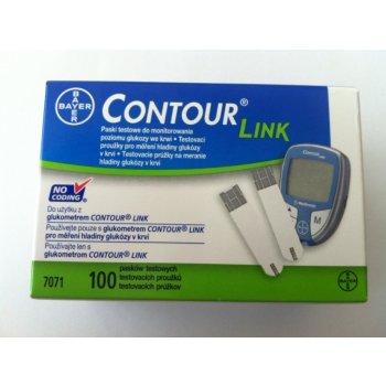 Contour Link testovací proužky 100 ks