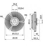 CFC 46 000S MAHLE Spojka, větrák chladiče | Zboží Auto