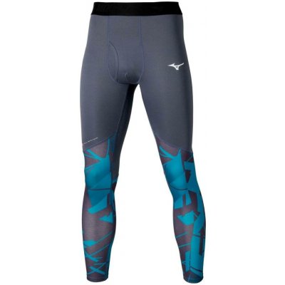 Mizuno Virtual Body G5 Long Tights Odyssey Gray Capri Breeze – Hledejceny.cz