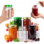 Bimberek Zavařovací Sklenice skleněná s vysokým víčkem 245 ml – Hledejceny.cz