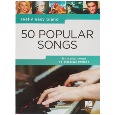 Really Easy Piano 50 Popular Songs – Zboží Dáma