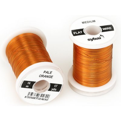 Sybai Drátek Flat Colour Wire Medium Pale Orange – Hledejceny.cz