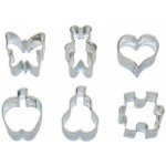 Smolík Cookie Cutters s.r.o. SADA VYKRAJOVÁTEK- MALÉ HLADKÉ 6ks – Hledejceny.cz