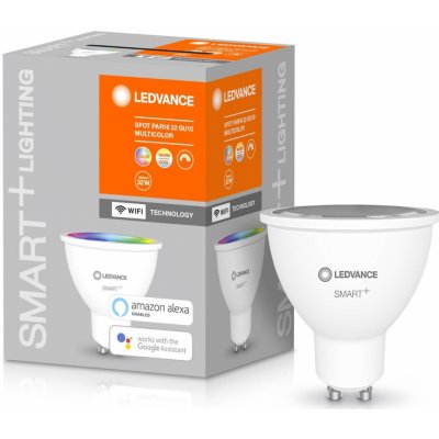 Ledvance Smart+ WIFI LED světelný zdroj, 4,9 W, 350 lm, RGB, teplá studená bílá, GU10