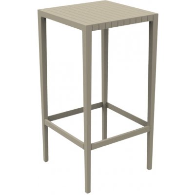 VONDOM SPRITZ 50 x 50 cm Béžový plastový zahradní barový stůl – Hledejceny.cz