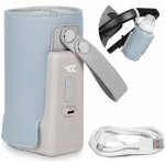 Lionelo Ohřívačka lahví na cesty Therm up GO PLUS s vestavěnou baterií blue sky – Zboží Dáma
