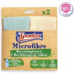 Spontex Microfibre Recycled Fibers 2 ks – Zboží Dáma