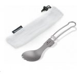 Naturehike titanová vidličko/lžíce skládací 18g NH19C001-J – Zboží Dáma