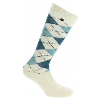 EQUITHEME Jezdecké podkolenky Argyle béžová – Sleviste.cz