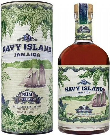 Navy Island Jamaica XO 40% 0,7 l (holá láhev)