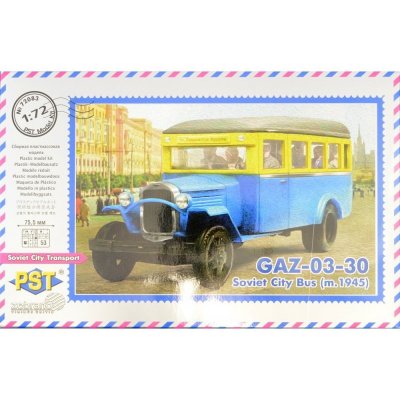 PST GAZ-03-30 Soviet City Bus m.1945 72083 1:72