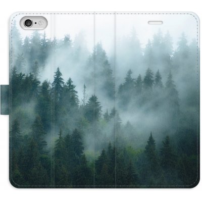 Pouzdro iSaprio Flip s kapsičkami na karty - Dark Forest Apple iPhone 6 / 6S – Zboží Mobilmania