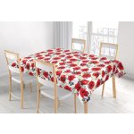 Bellatex Ubrus BERTA Červená Bílá Zelená 70x70 cm – Zboží Dáma