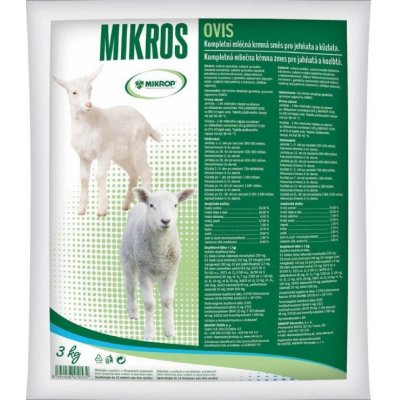 Mikrop OVIS kompletní mléčná směs jehňata/kůzlata 3 kg – Zboží Dáma