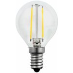 LED žárovka LED E14 P45 2W = 23W 230lm 3000K Teplá bílá 360° Filament POLUX – Zboží Živě