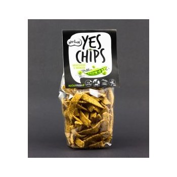 Yes chips bezlepkové hrachové s mákem 80g