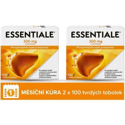 ESSENTIALE POR 300MG CPS DUR 100 + ESSENTIALE POR 300MG CPS DUR 100 – Zboží Mobilmania