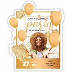 Personal Personal Personalizované pozvánky Zlatá oslava – Zboží Dáma Personal Personal Personalizované pozvánky Zlatá oslava – Zboží Dáma