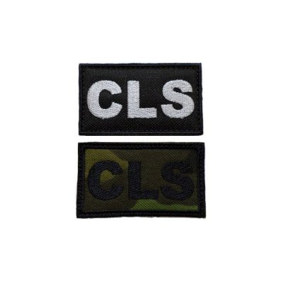 Armed Nášivka CLS (Combat Life Saver), černý podklad – Sleviste.cz