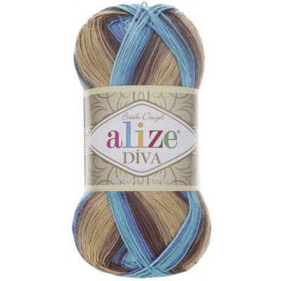 Alize Diva batik Barva: Alize Diva batik 3243 – Zboží Dáma