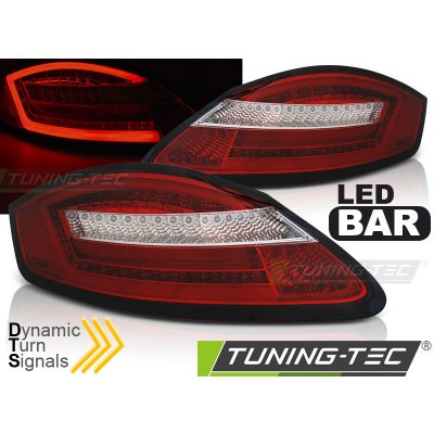 Zadní světla Porsche Boxter 987/ Cayman 05-08 červené/bílé LED SEQ – Hledejceny.cz
