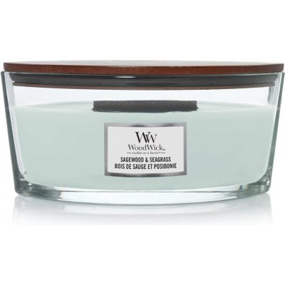 WoodWick Sagewood & Seagrass 453,6 g – Zboží Dáma