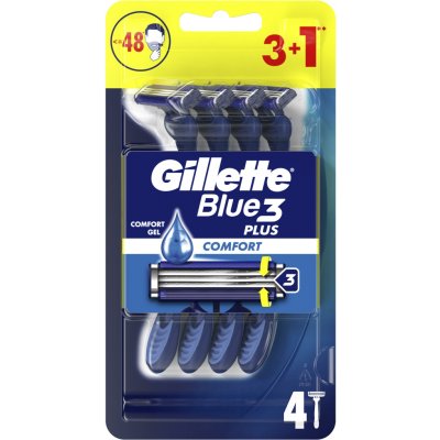 Gillette Blue3 Plus Comfort 4 ks – Zbozi.Blesk.cz