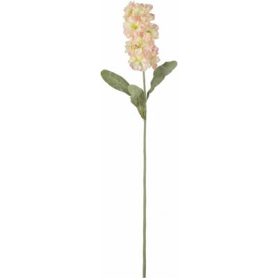 Umělá květina MATTHIOLA 56 cm, bílorůžová – Hledejceny.cz