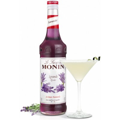 Monin Le Sirop Lavander Levandule 0,7 l – Zboží Dáma