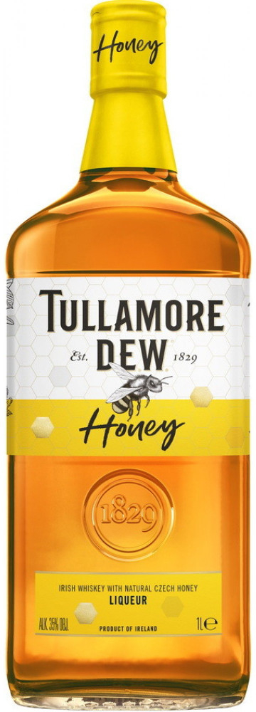 Tullamore D.E.W. Honey 35% 1 l (holá láhev)