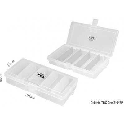 Delphin krabička TBX One 214-5P 214x113x41 mm – Zboží Mobilmania
