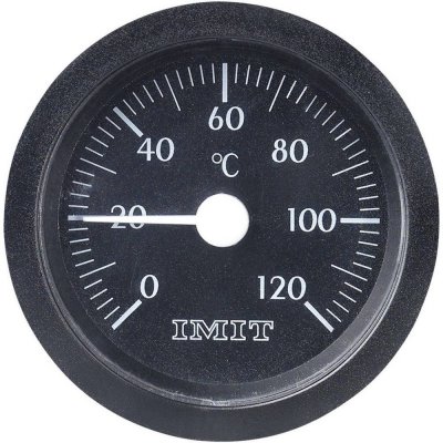 IMIT Kapilárový teploměr 0..120 C, průměr 52 mm