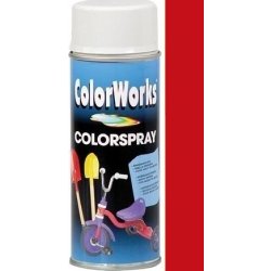 Color Works Colorspray 918506 karmínově červený alkydový lak 400 ml