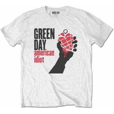 Green Day tričko American Idiot white