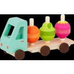 B-Toys Náklaďák dřevěný Fruit Truck – Hledejceny.cz