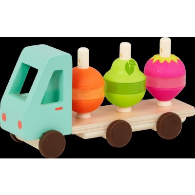 B-Toys Náklaďák dřevěný Fruit Truck – Hledejceny.cz