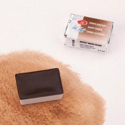 White Nights Akvarelová barva Granulující 2,5 ml Burnt Umber 408 – Hledejceny.cz