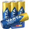 Baterie primární Varta Longlife Power AA 4ks 4906121414