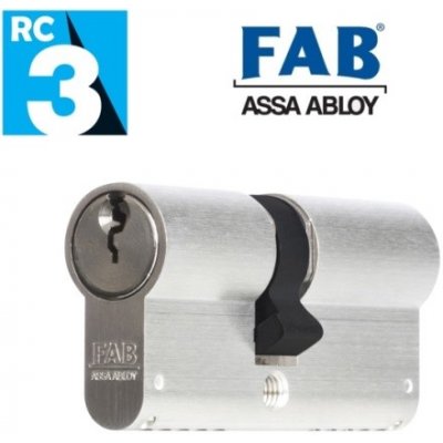 FAB 200RSBDNm 40+40mm 3 klíče