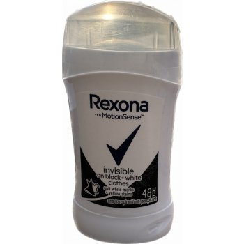 Rexona Motionsense Invisible Black + White deostick 40 ml