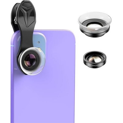 Apexel 2-in-1 Lens Kit-- 12X/24X Macro Lens – Zboží Mobilmania
