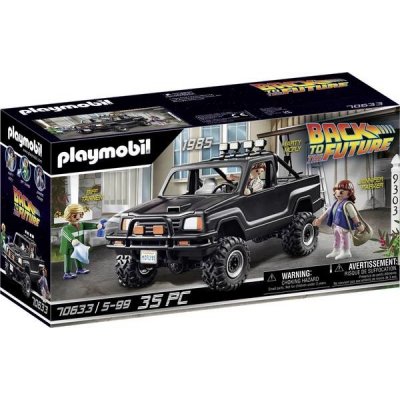 Playmobil 70633 Back to the Future Martyho pick-up 70633 - PLAYMOBIL 70633 Martyho kultovní Pick-up s hrdiny Marty McFly