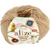 Příze Alize Cotton Gold Hobby New 262 světle hnědá