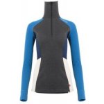 Aclima WarmWool Polo Women Marengo/Corsai /Beige Mel./NavyBlazer šedá – Zboží Mobilmania