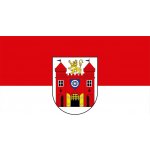 Vlajka Liberce vlajka - 60 x 90 cm - tunel, karabina – Hledejceny.cz