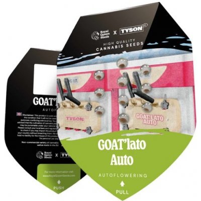 Royal Queen Seeds GOAT'lato Auto semena neobsahují THC 10 ks – Hledejceny.cz